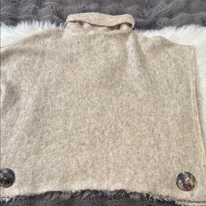 Piko 1988 Light Beige Cowl Neck Sweater